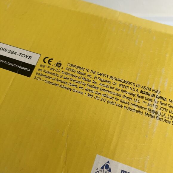 Mattel Mary-Kate and Ashley In Action Airplane Play Set 2002 Brand New Animated - Picture 6 of 6